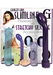 WildFire (Topco Sales) Chasey Lain Slim Line G with Stretchy Silicone Accessories