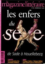 Magazine Expansion Le magazine Littéraire N°470 - Les enfers du sexe de Sade à Houellebecq