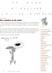   Le blog d'Evelyne Louvre-Blondeau