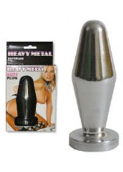 Seven Creations Plug Lisse Metal  - Heavy Metal Butt Plug