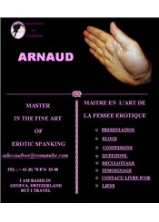   Arnaud, maître en l'art de la fessée érotique